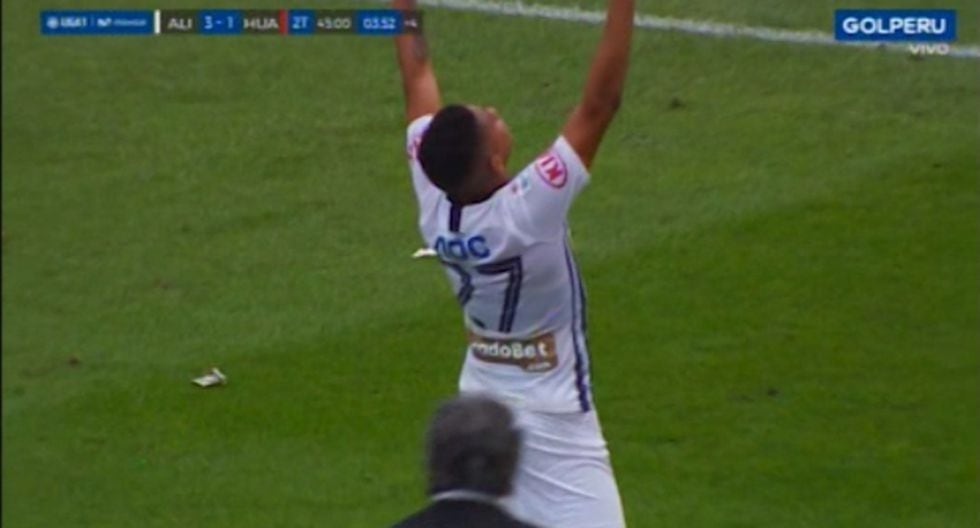 Kevin Quevedo puso el 3-1 de Alianza Lima sobre Sport Huancayo con un golazo | VIDEO