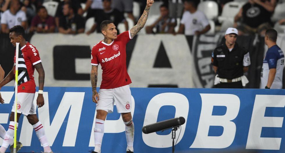 Paolo Guerrero le dio el triunfo 1-0 a Inter en el Brasileirao, así se vivió su gol a ras de cancha | VIDEO Twitter Internacional