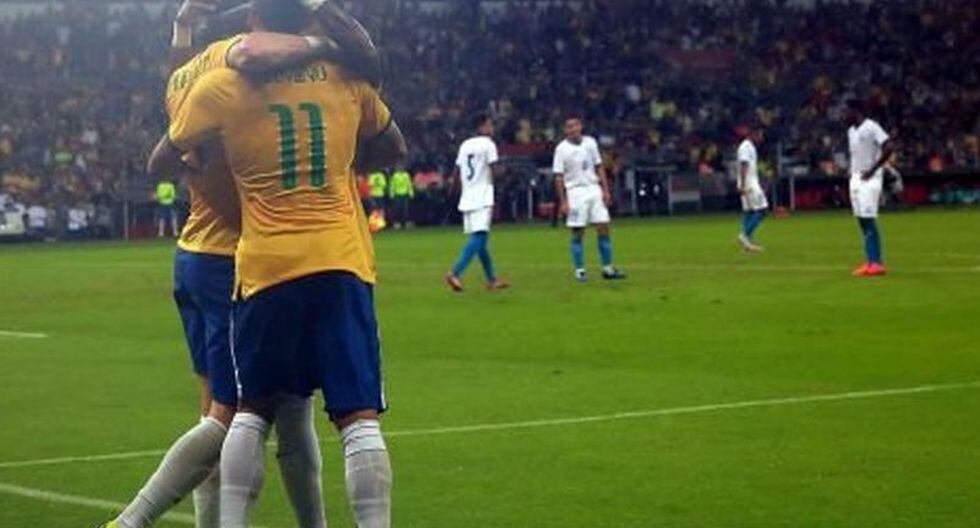 Brasil vence 10 a Honduras en amistoso previo a la Copa América [VIDEO