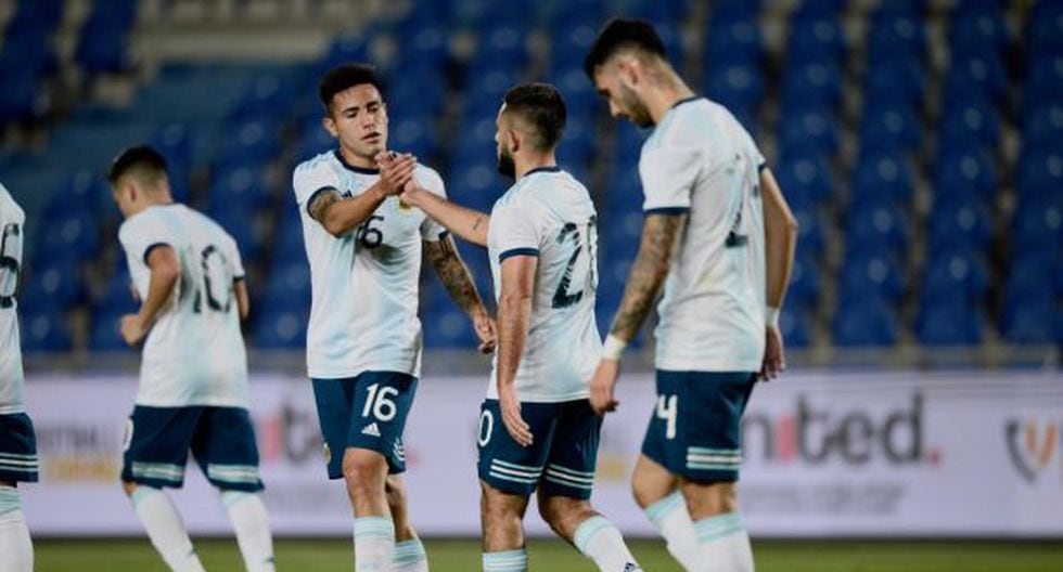 Argentina ahora enfrentará a Brasil en la final del United International Football Festival 2019. (Foto: Twitter @Argentina)