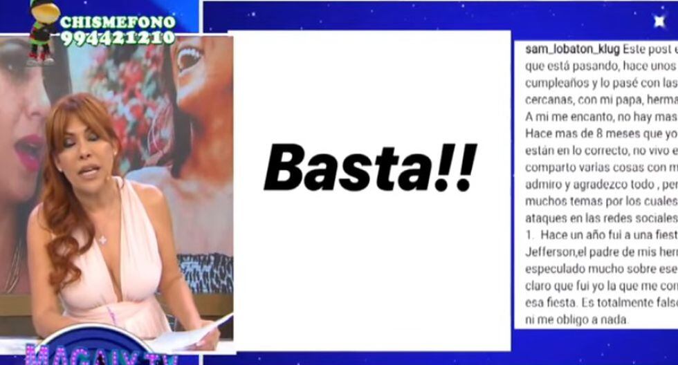Magaly Medina:“Ni Jefferson ni Melissa han demostrado ser padres maduros" | VIDEO