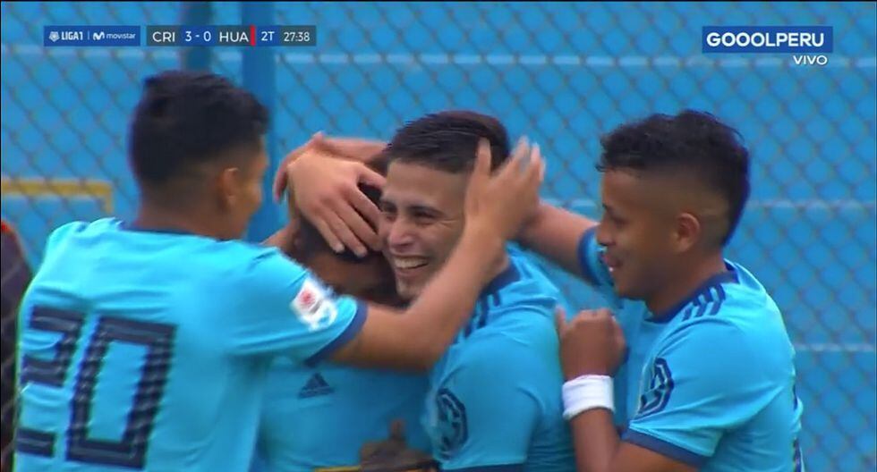 Sporting Cristal: Cristian Palacios aprovechó error de Pinto y marcó su triplete | VIDEO