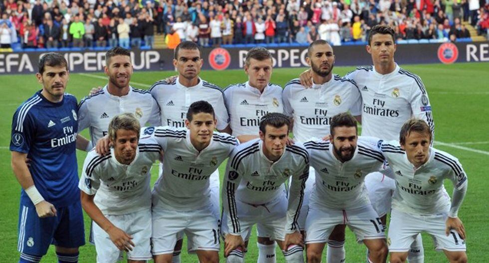 Super Copa de Europa: Real Madrid alineó el once titular más caro de la historia del fútbol