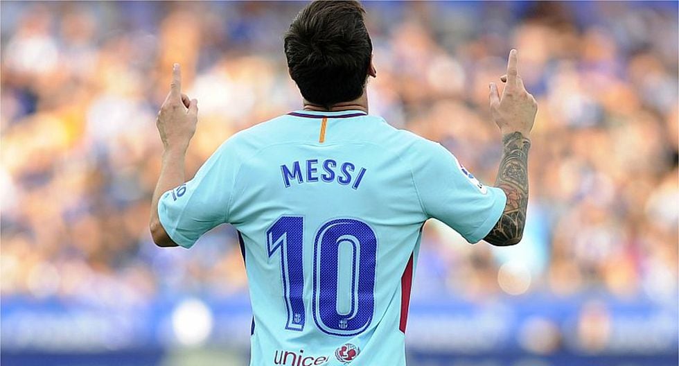 Barcelona derrotó 2 a 0 a Alavés en brillante actuación de Lionel Messi