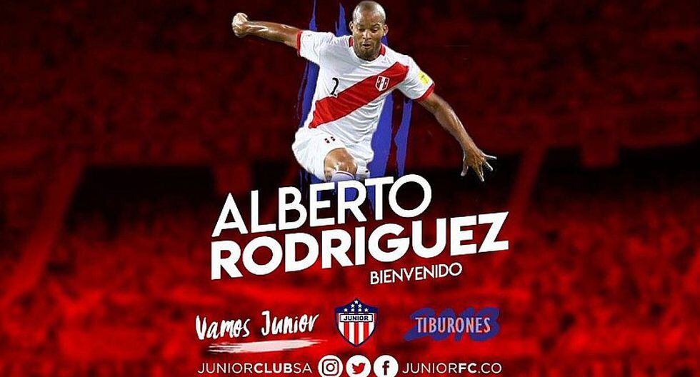 Alberto Rodríguez fue presentado oficialmente en Junior de Barranquilla