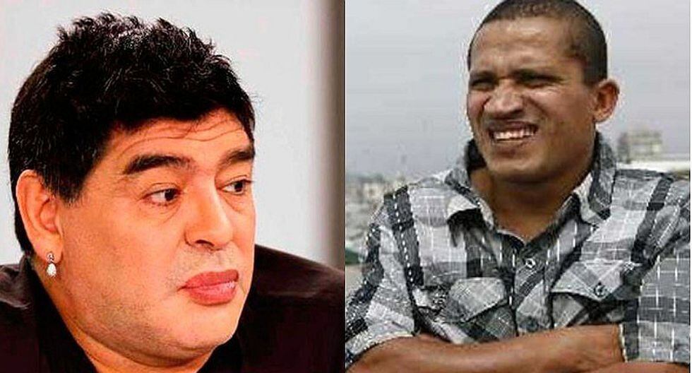 'Kukín' Flores, el único peruano que 'choteó' a Diego Maradona