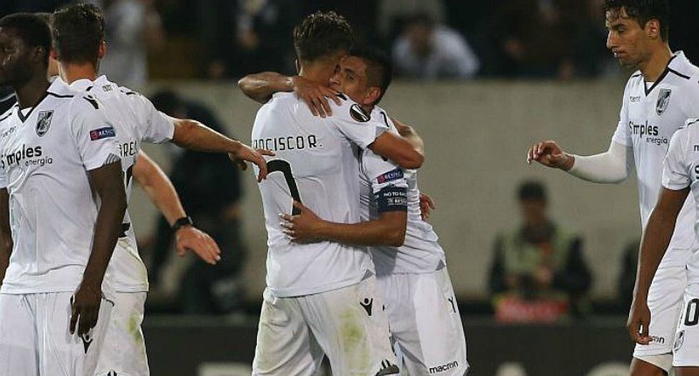 Selección peruana: así celebró Carrillo el gol de Hurtado en Europa League