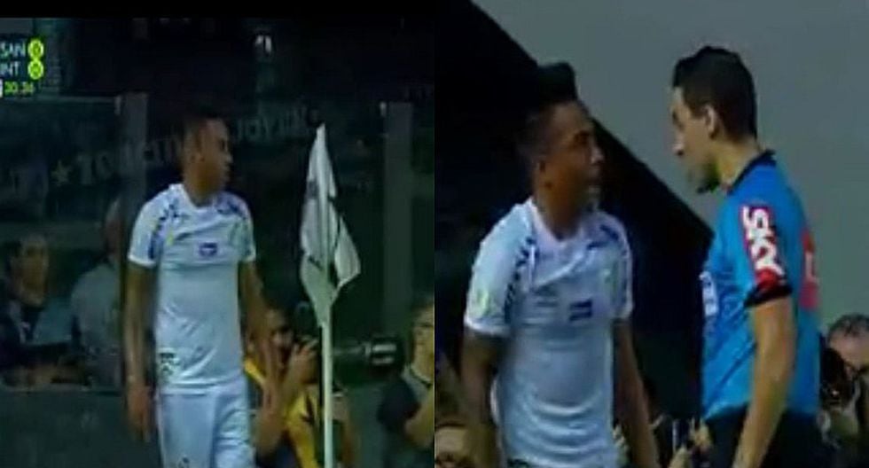 Christian Cueva hizo tremendo blooper tras intentar ejecutar tiro de esquina ante Inter de Porto Alegre | VIDEO