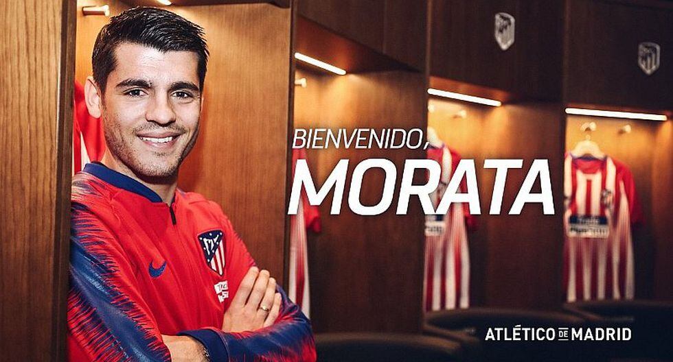 Álvaro Morata es oficializado como nuevo jale del Atlético de Madrid