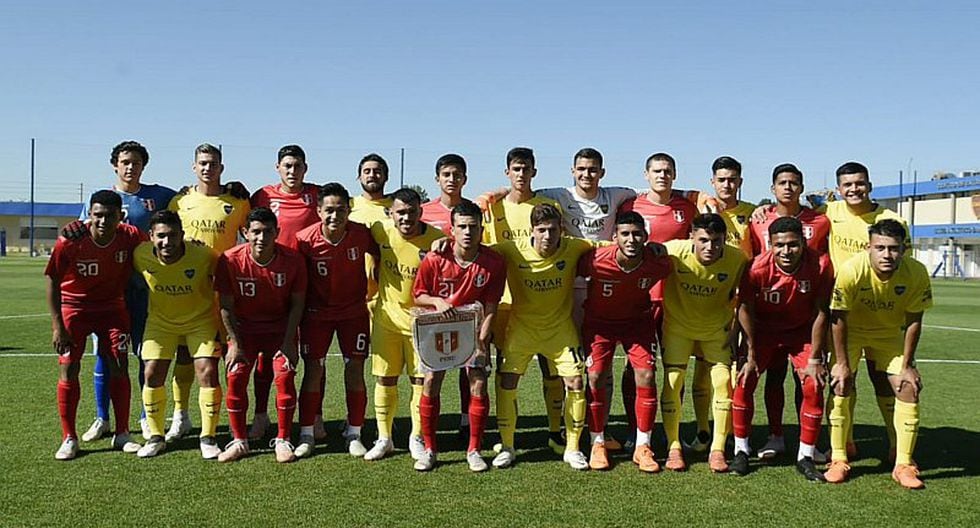 Golazo de Jairo Concha le da empate a Perú Sub-20 ante Boca Juniors
