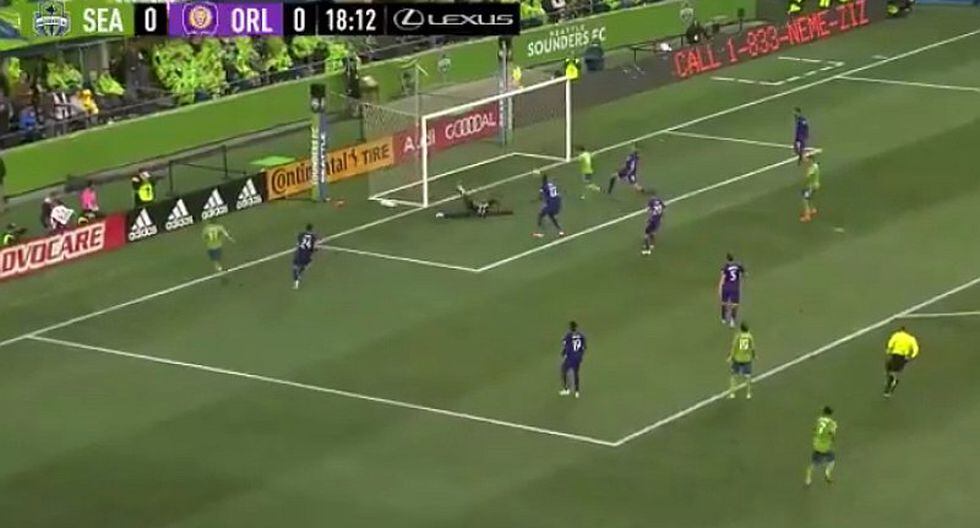 Revive el golazo que marcó Raúl Ruidíaz con Seattle Sounders en la MLS ante Orlando City | VIDEO
