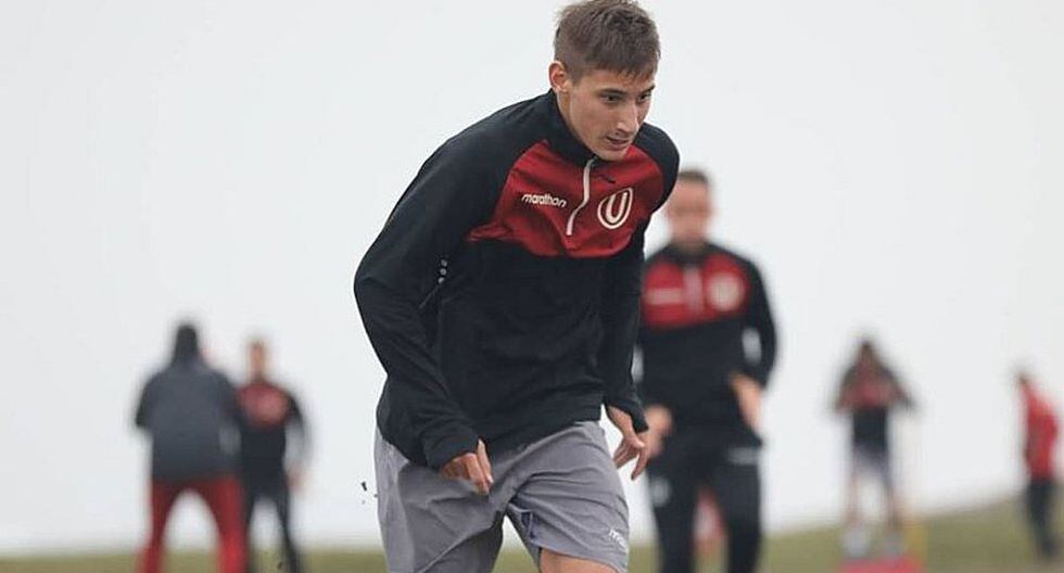 Universitario de Deportes | Tiago Cantoro volvió a la 'U' y entrenó con el primer equipo | FOTO