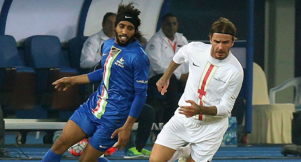 David Beckham, Luis Figo y Ronaldinho se lucen en Kuwait