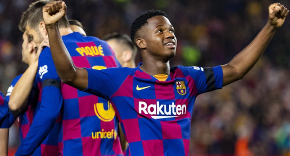 Barcelona renovó contrato con Ansu Fati y lo blindó hasta 2022