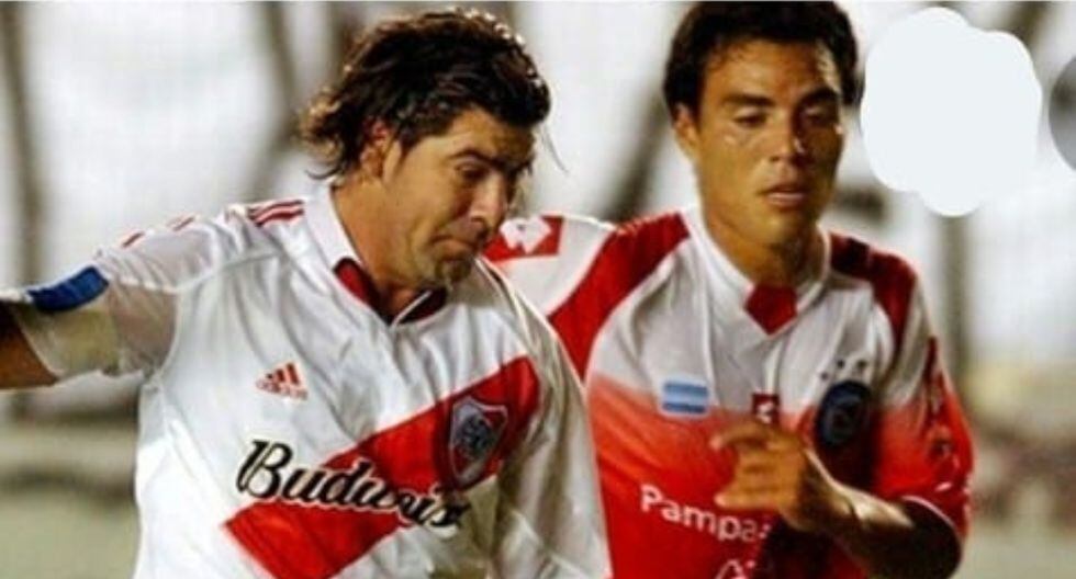 Hincha de River Plate le recuerda a exAlianza Lima, Leandro Fleitas, su gol ante el Millonario | FOTO - El Bocón