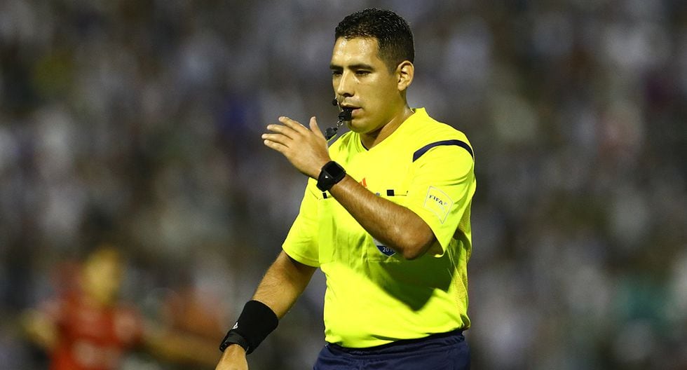 Diego Haro había sido designado como juez principal del VAR en la final de la Copa Libertadores. (Foto. Archivo GEC)