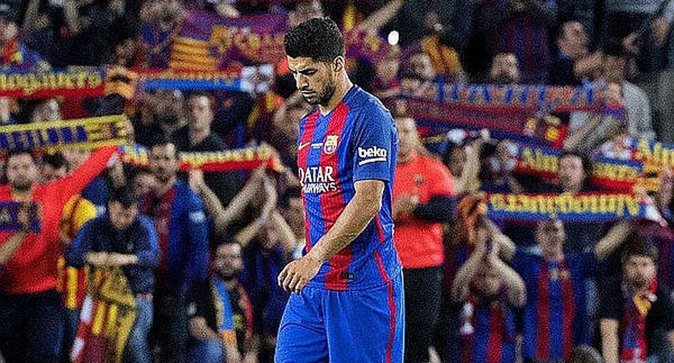 Barcelona: Luis Suárez estará un mes de de baja por lesión