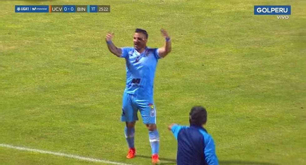 Juan Pablo Vergara anotó golazo de tiro libre en el Mansiche a la César Vallejo | VIDEO