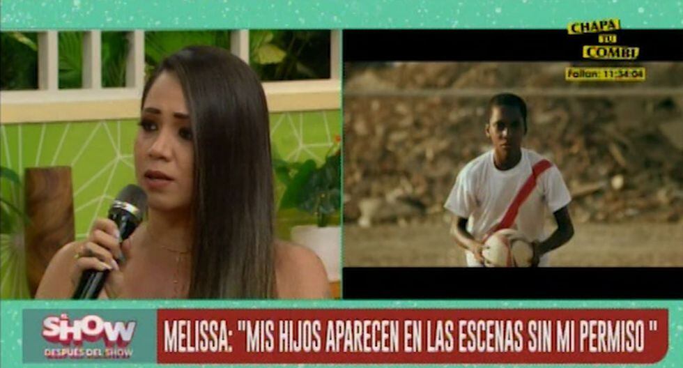 Melissa Klug asegura que Jefferson Farfán no le pidió permiso para presentar a sus hijos en su película biográfica. (Foto: Captura)