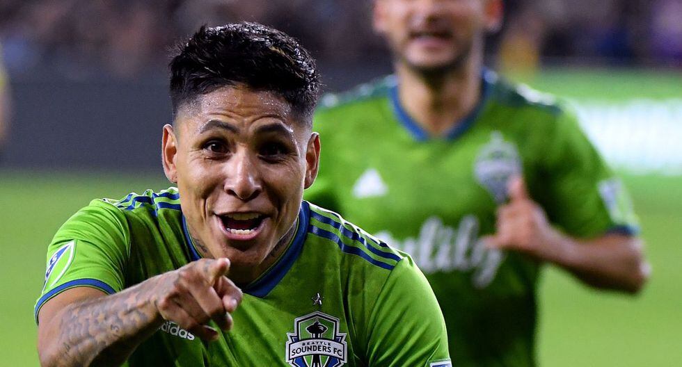 Raúl Ruidíaz anotó el 3-0 parcial del Seattle Sounders contra Toronto por la MLS. (Foto: AFP)